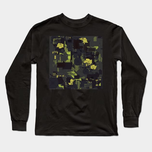 Urban Camouflage Long Sleeve T-Shirt by lyle58